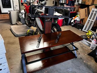 TV Stand with Built-In Mount
