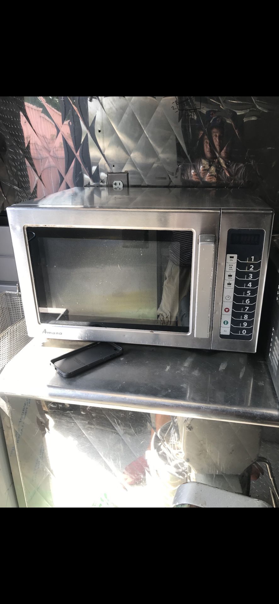 Microwave commercial Amana