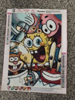 Spongebob Diamond Art