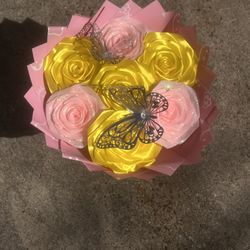 Yellow Flower Bouquet / Amarillas Ramo