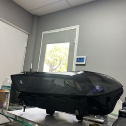 BMW X5/X6 G05/G06 LCI SHADOWLINE BLACK LEFT DRIVER LED HEADLIGHT HOUSING 2025/2026