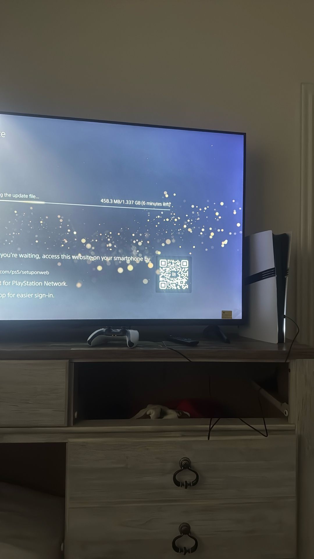 55 In Insignia 4k With Ps5 Pro