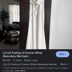 Lulus White Dress