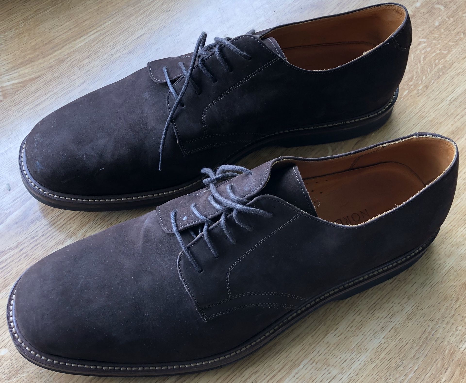 Nordstrom Brown Suede dress shoes size 15 for Sale in La Mesa, CA OfferUp
