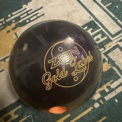 15lb Bowling Ball Zen Gold Label