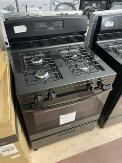 Amana Black Stove  