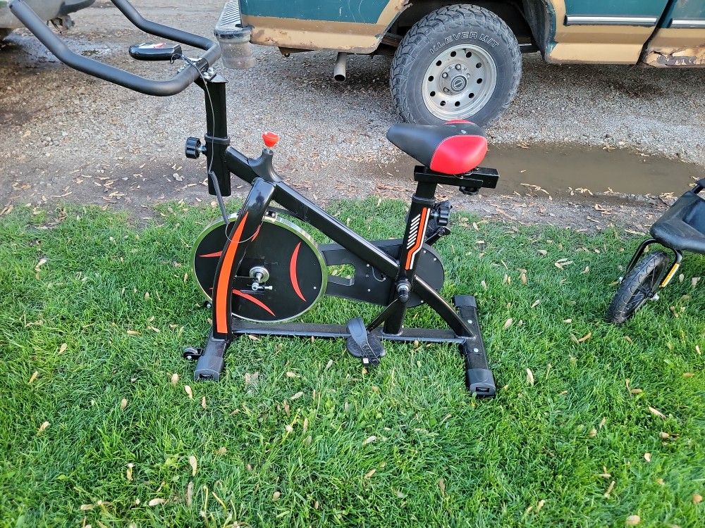 Exercise bike.