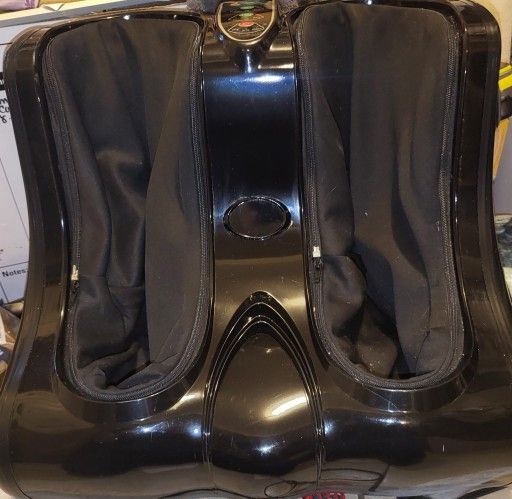 Foot & Calf Massager – Multiple Modes + Heat & Vibration