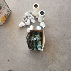 3/4 Sprinkler Valve And Pvc Fittings