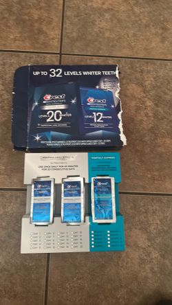 Crest Whitestrips Kit Professional Monthly