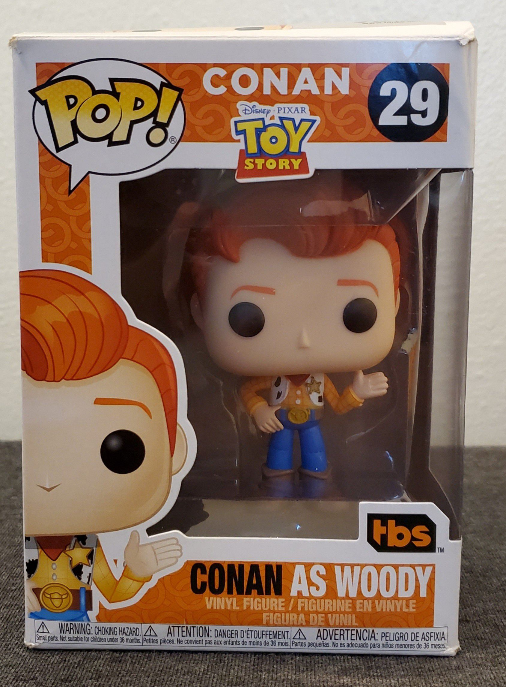 2019 Conan as Woody Funko Pop!