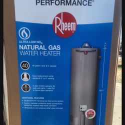 Rheem 40 Gallon Water Heater 💧🚿