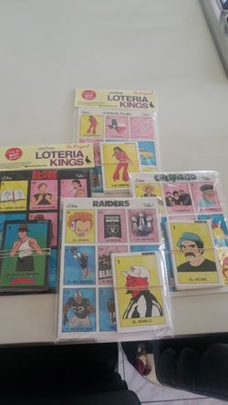 Lotteria "Blood in Blood out" Chespirito "Raiders" La reyna del tex mes selena"