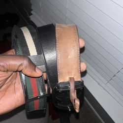 Gucci Belt & Bally Belt 