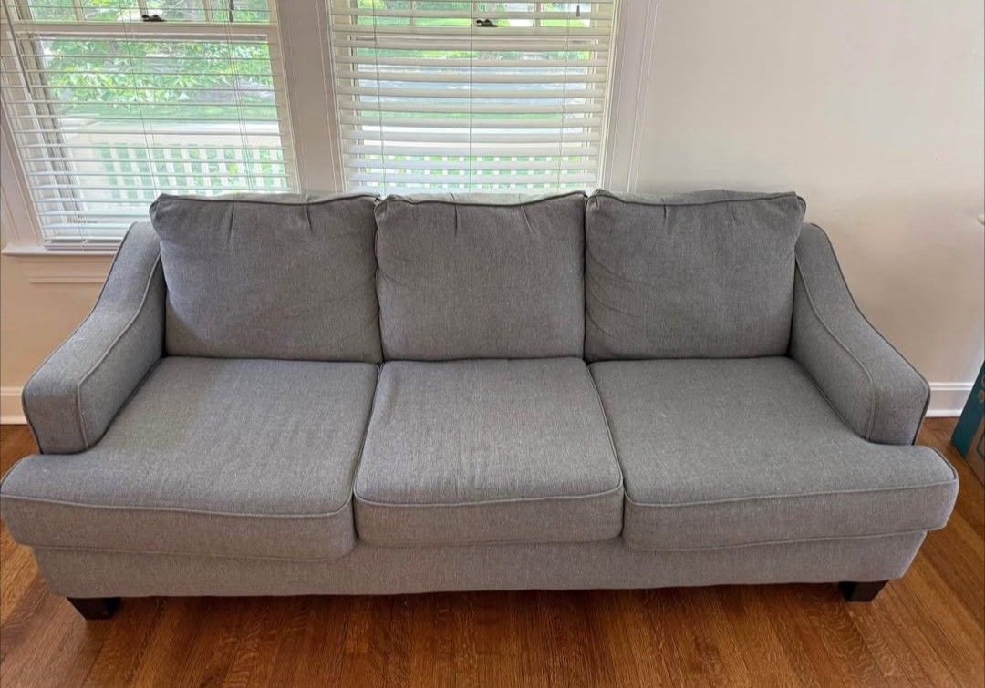 Delivery Available Gray Sofa