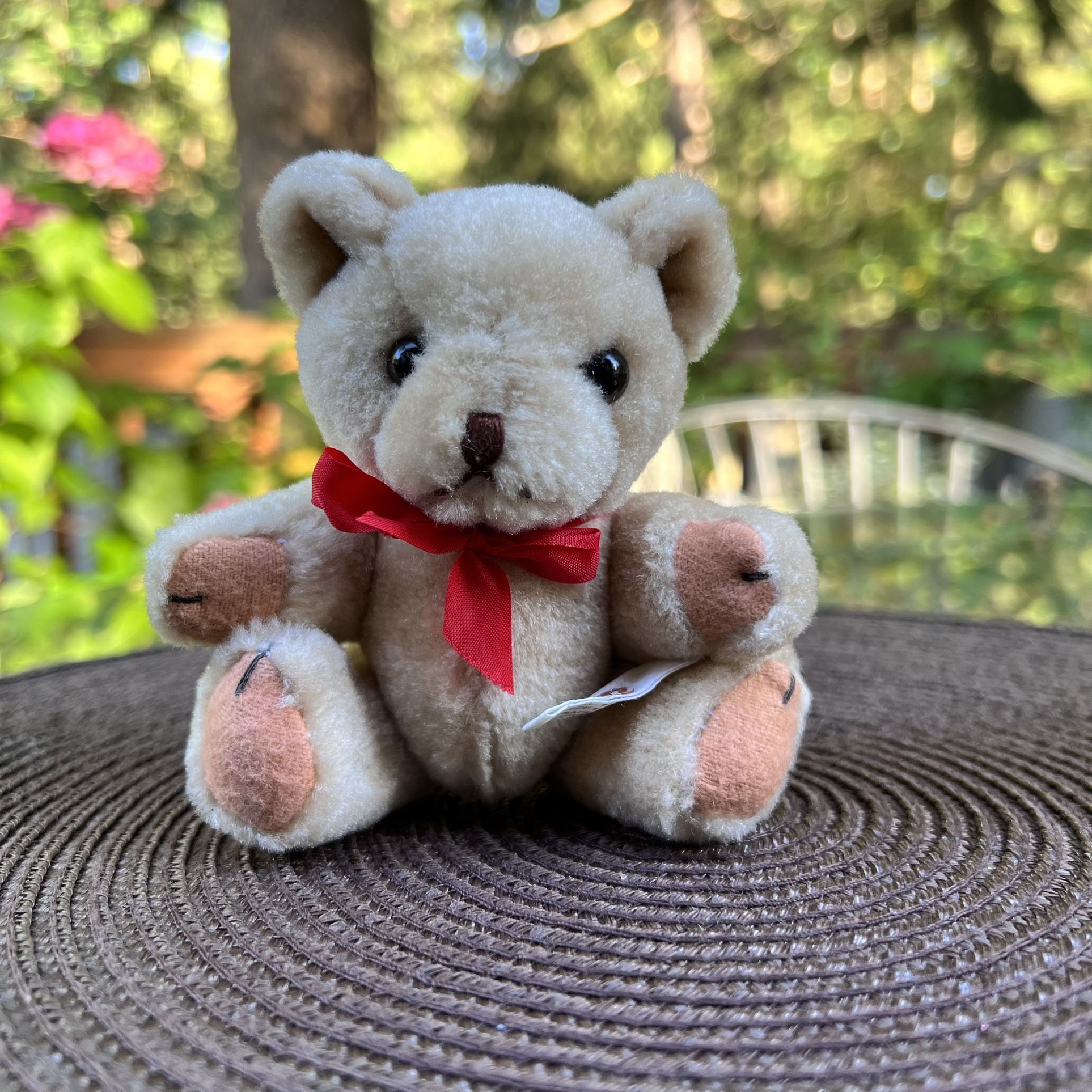 Vintage Joined Small Teddy Bear plush