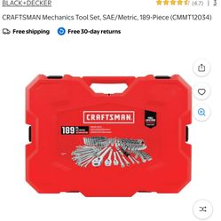 Craftsman 189 Piece Tool Set 
