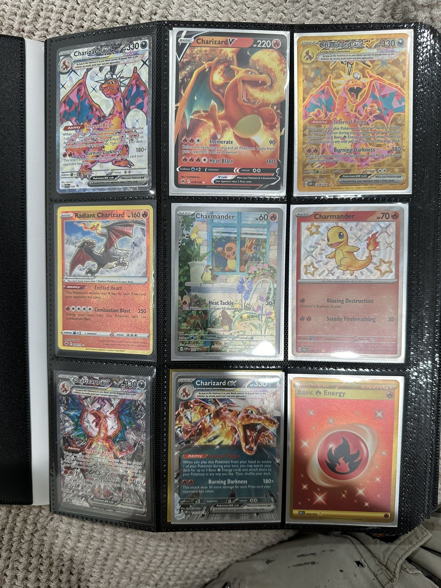 Pokemon Card Charizard Lot
