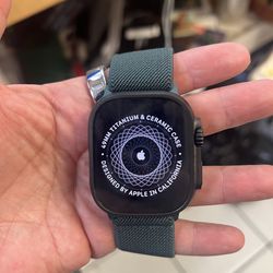 Apple Watch Ultra 2 49mm titanium smart watch