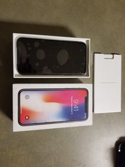 iPhone X space grey