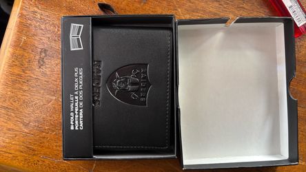 Raiders, leather wallet