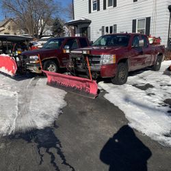 Snow Plowing Sand Salt