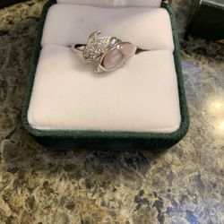Diamond Dolphin Ring