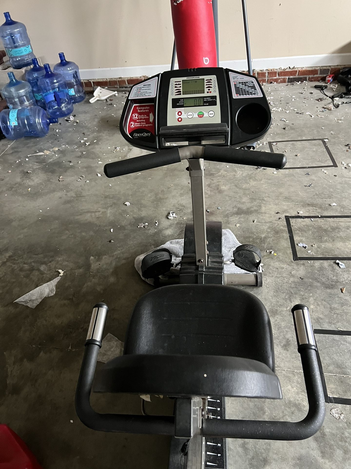 Working Older Exercise Bike