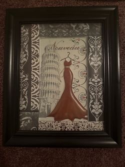 Framed Fashion Art Print – Nouveau