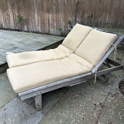 Double Chaise Lounge Patio