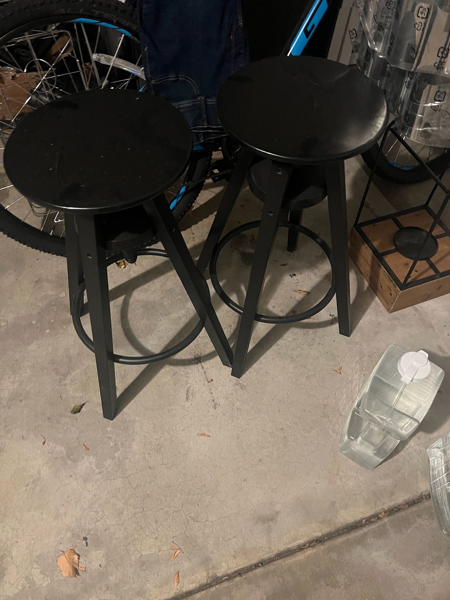 Black Stools (2)