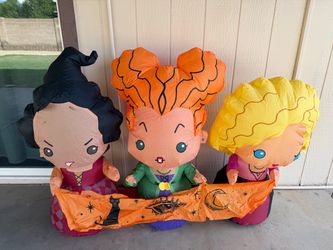 Disney Hocus Pocus Sanderson Sisters Halloween Inflatable