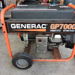 GENERAC USED GENERATOR 7000 W.