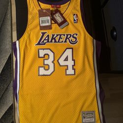 Shaq Lakers Jersey 