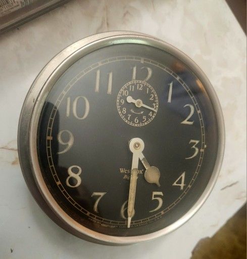 Authentic WESTCLOX Antique Wind UP Alarm Clock