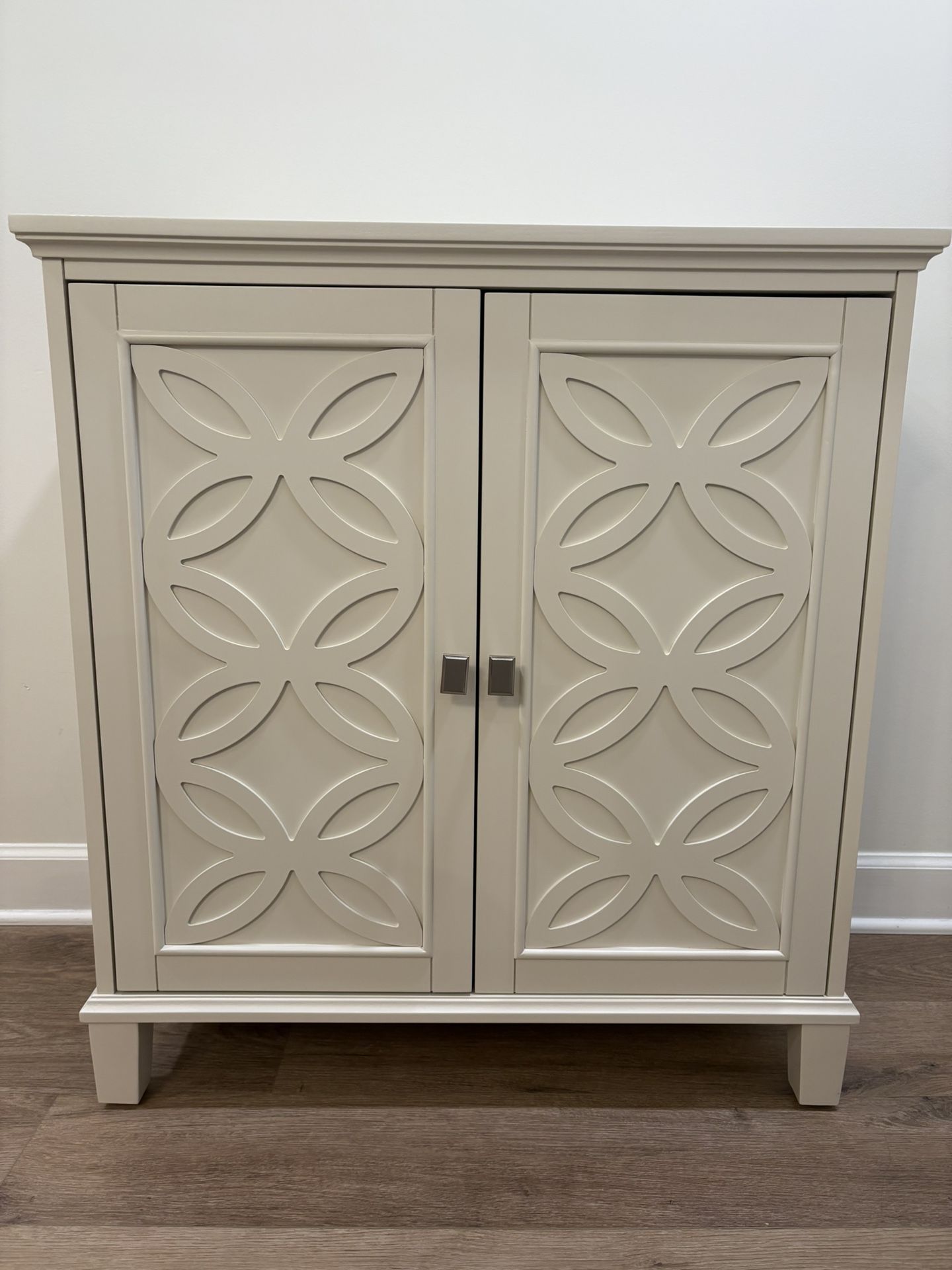 New Solid Wood Cabinet/Bedside Table Off-White