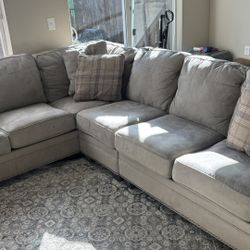 Gray Sectional 