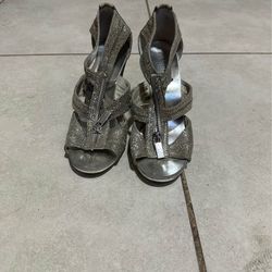 Michael Kors Silver Women Shoes Size 5  $15