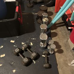 Dumbbells - Various pairs