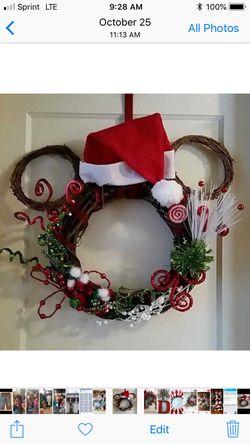 Mickey wreath