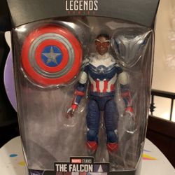 MARVEL  LEGENDS  THE FALCON  WINTER  SOLDIER  CAPTAIN  AMERICA 