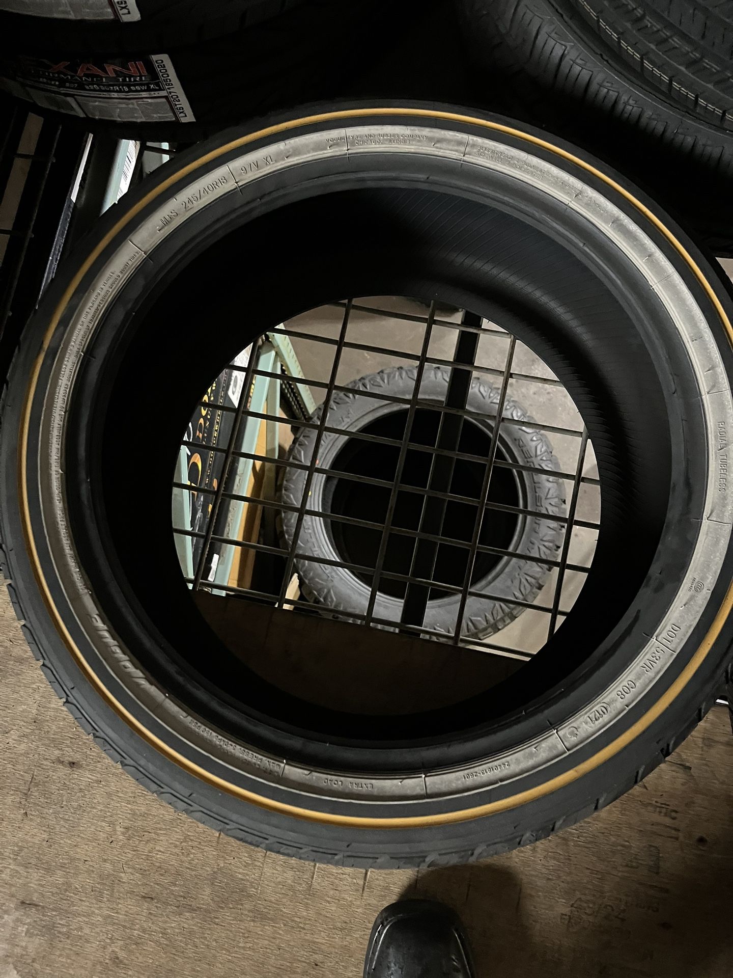 245/40r18 Vogue Tires 3 Available