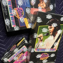 Sealed Elvis Presley “The Cards of His Life” Box – Series 1 2 3 Available – Factory Sealed. 