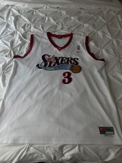 Nike Allen Iverson white jersey size 3XL