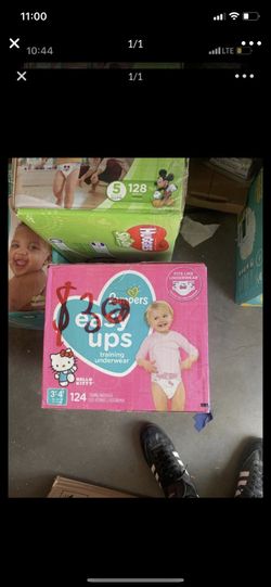Pampers easy ups training underwear size 3t-4t