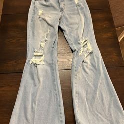 High Waisted Flare Jeans