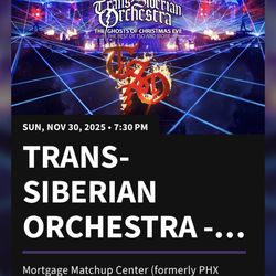 Trans-Siberian Orchestra 7:30pm