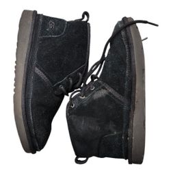 Ugg Size 5 Black Leather Boots