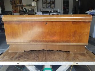 Vintage Cedar Chest Cavalier
