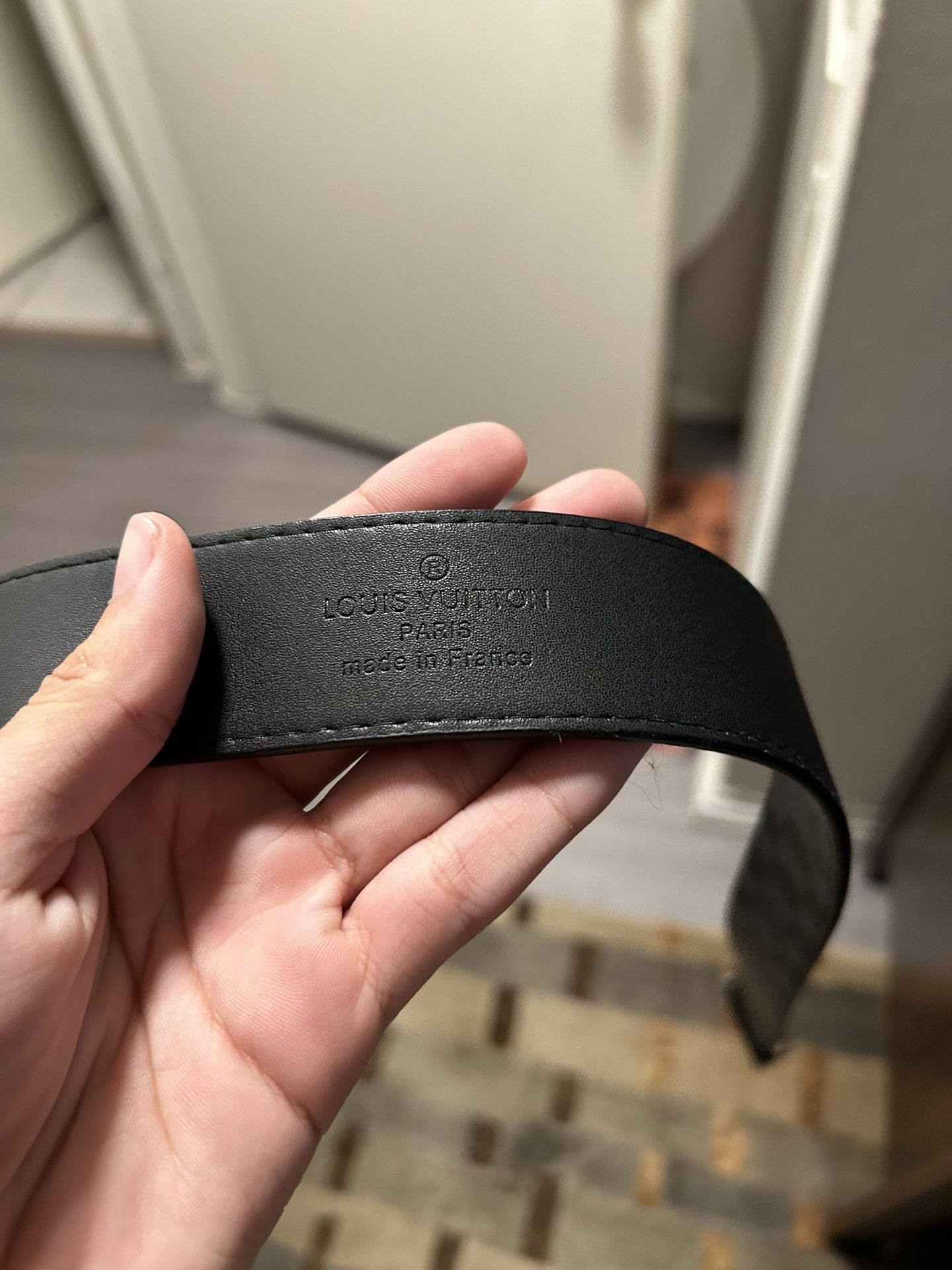 Lv Belt Checkered Size 42/105 With Recipe